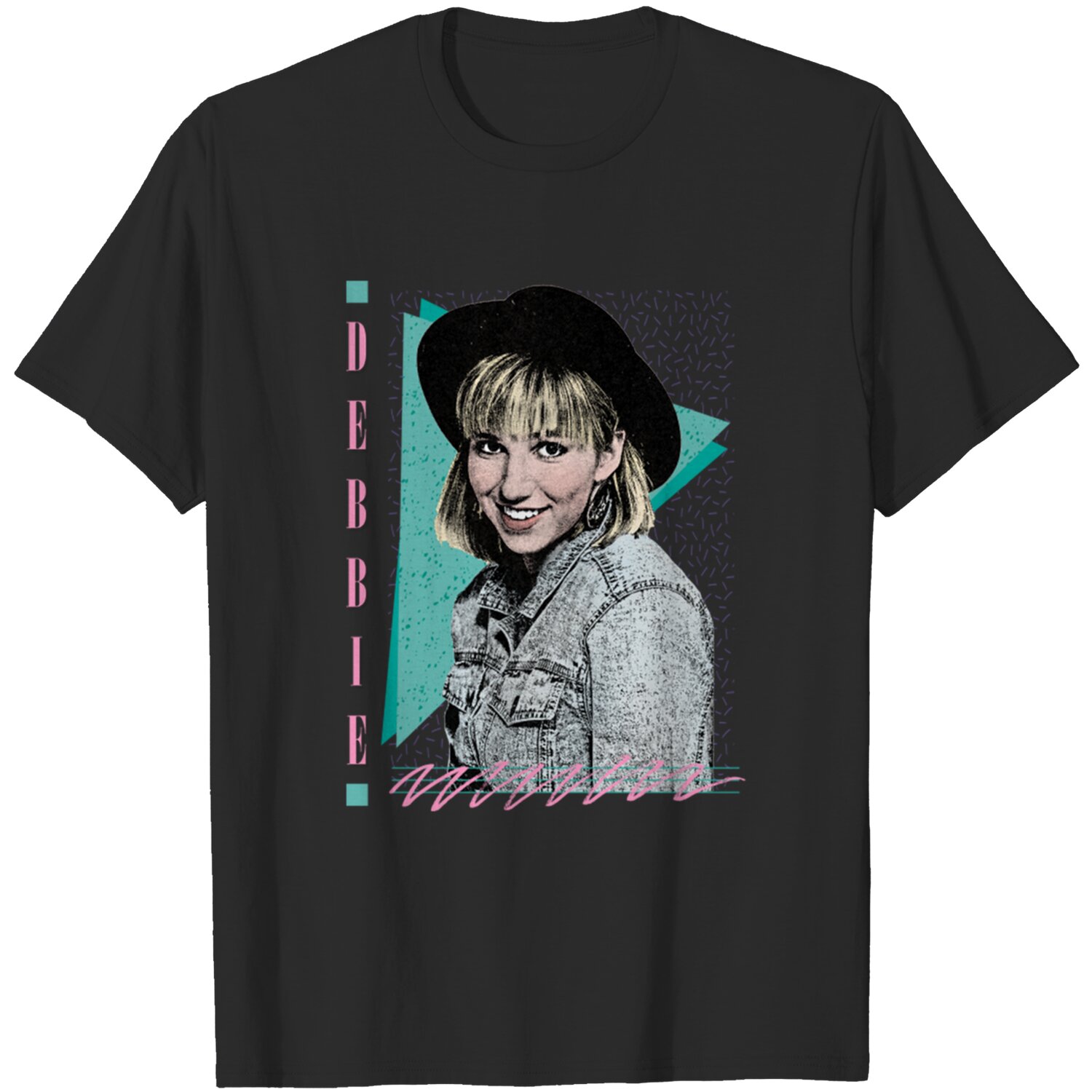 Debbie Gibson 80s Styled Aesthetic Design - 80s Aesthetic - T-Shirt