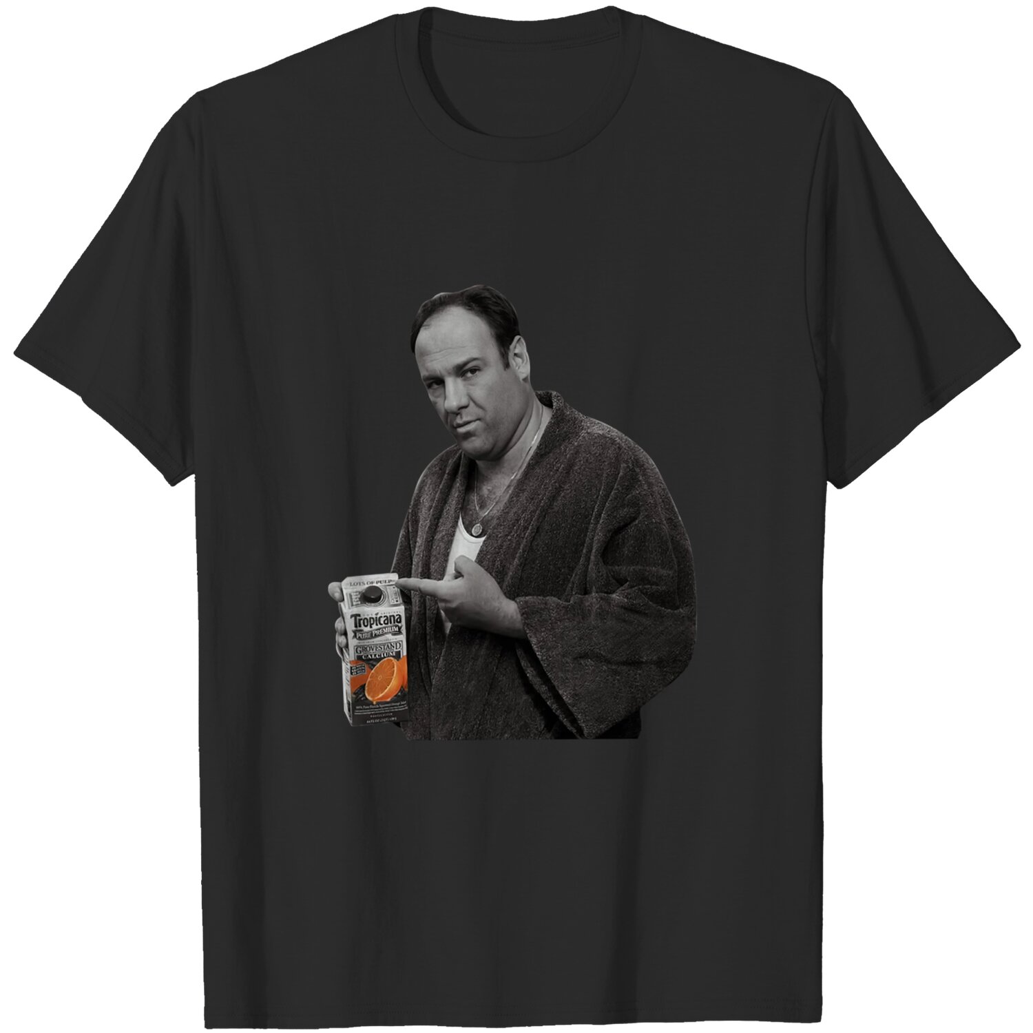 The Sopranos Shirt  Tony Soprano Some Pulp T-Shirt