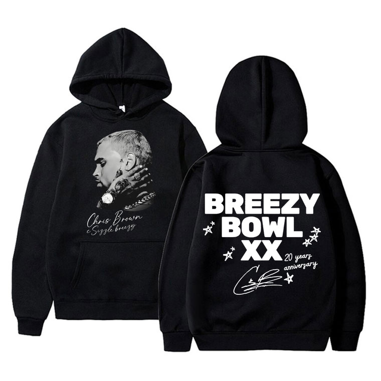 Chris Brown Hoodie: Official Team Breezy Streetwear Merch