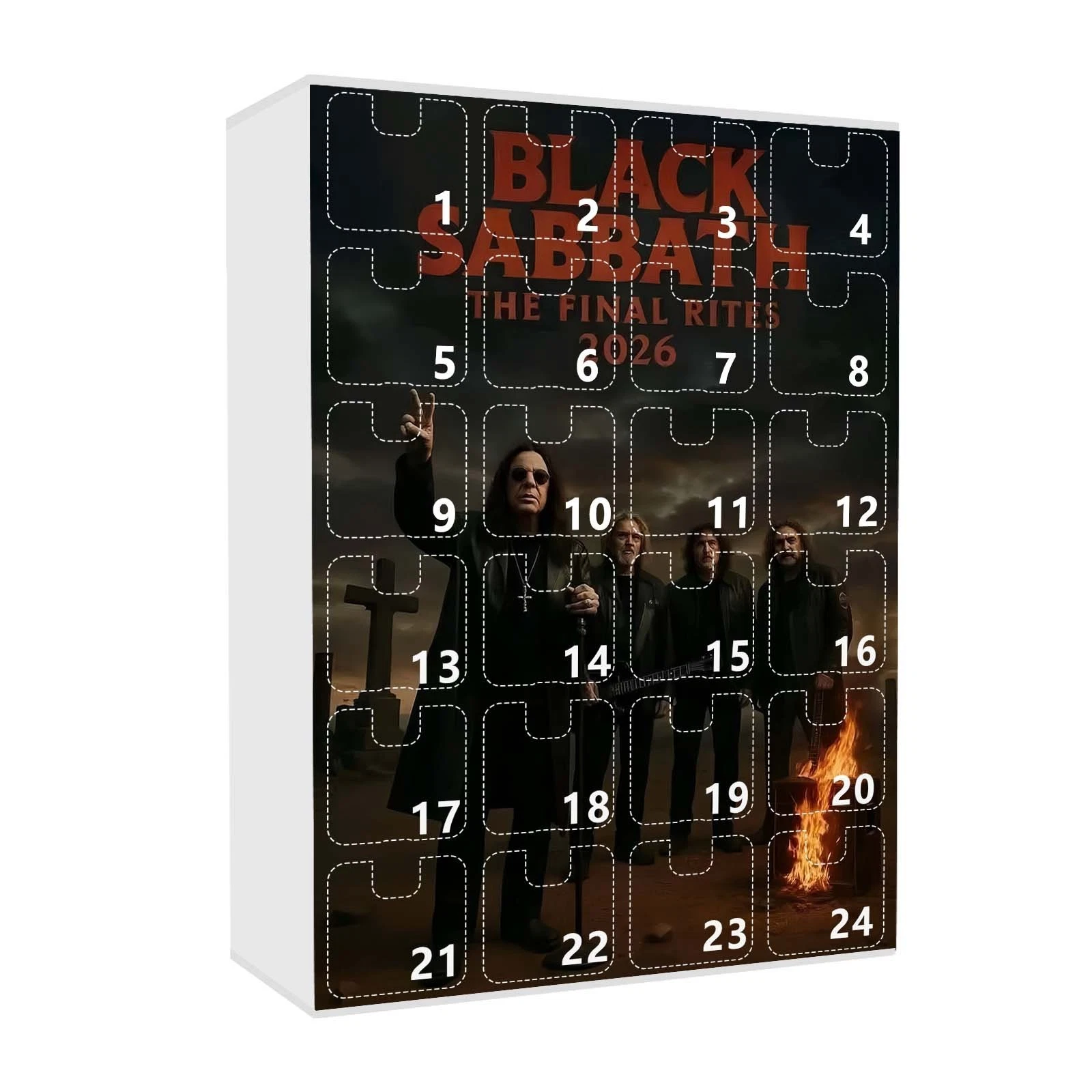 クリスマスハート　アゲイン Heavy Metal Ozzy Osbourne Advent Calendar 2026 Collectible