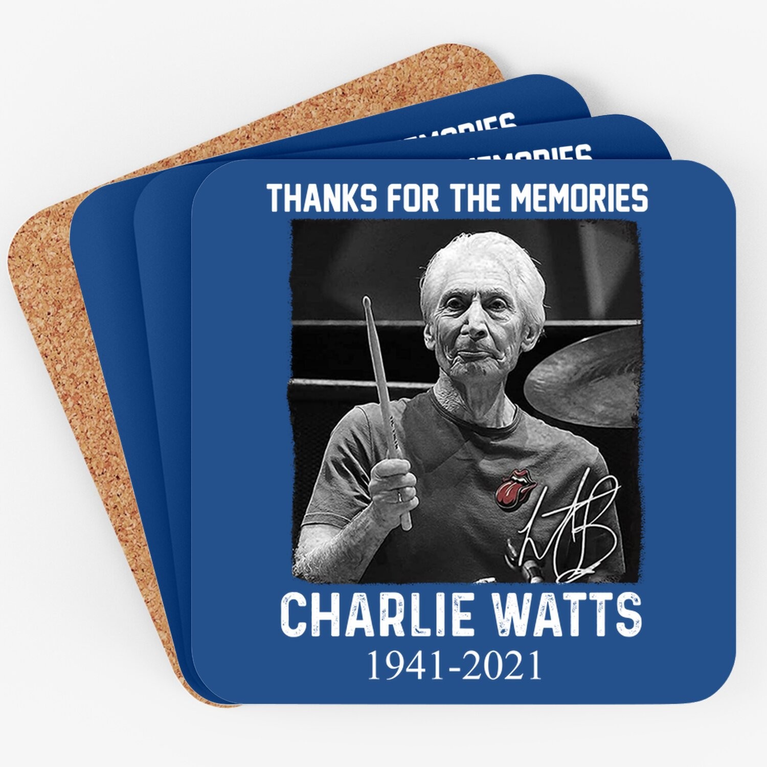 Charlie Watts Coaster