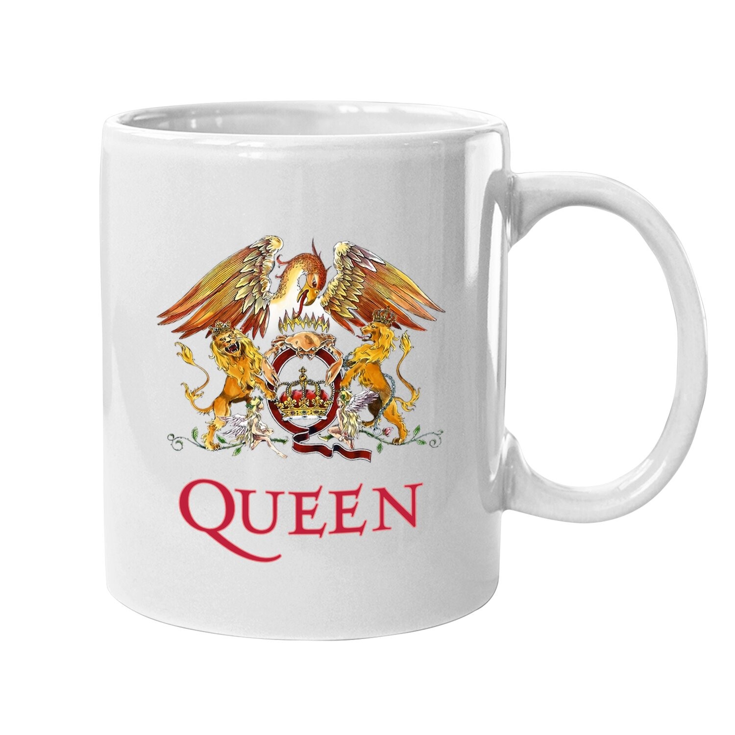 Queen Classic Crest Rock Band Coffee Mug
