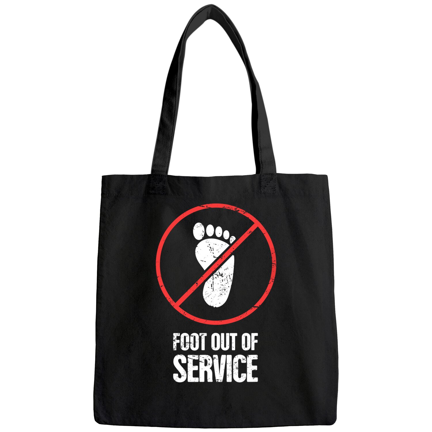 Funny Gift For A Foot Fracture / Broken Foot Tote Bag
