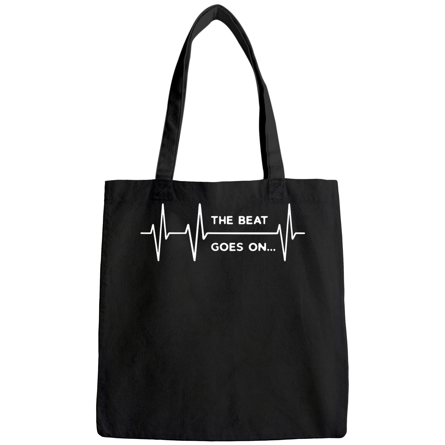 The Beat goes on..Tee Gift Heartbeat Rehab After Surgery Tote Bag