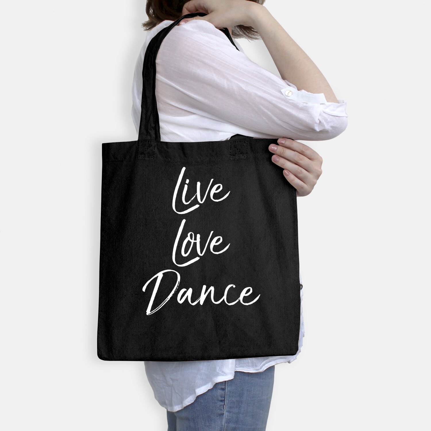 Dancing Quote for Dancers Tote Bag
